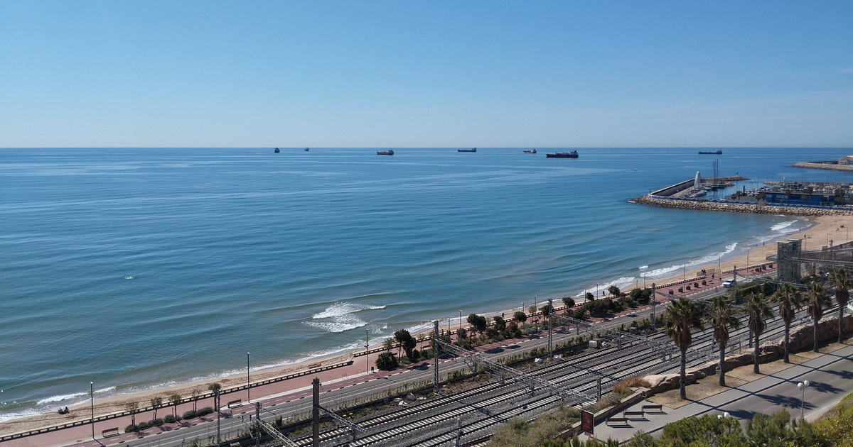 mer calme à Taragone