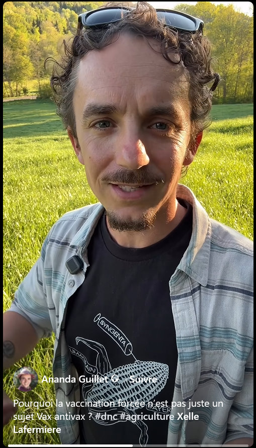 Ananda Guillet (portrait), image extraite du Réel Facebook