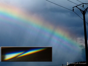 Arc-en-ciel en externe et en laboratoire