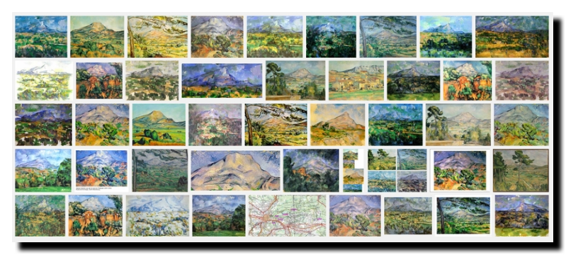 Pourquoi cette obstination de Cézanne à représenter la Saints Victoire ?